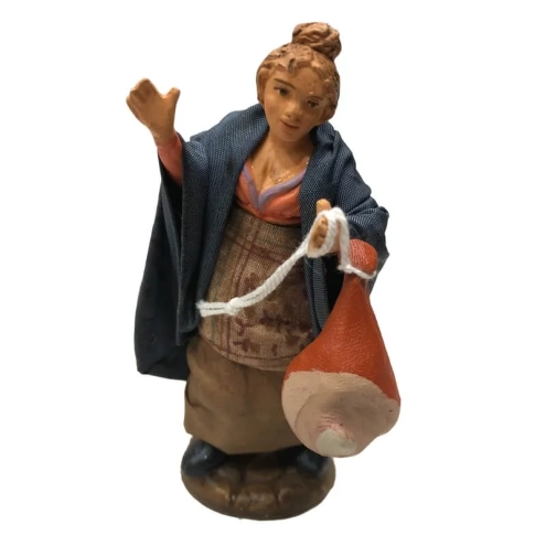 Salumiera vestita in stoffa 10 cm