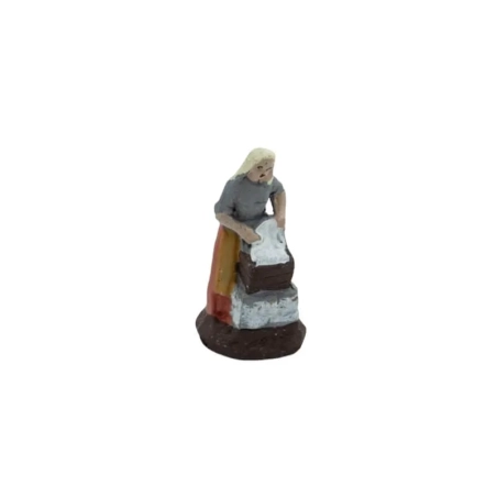 Lavandaia in terracotta 2 cm