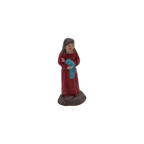 Bambina in terracotta 2 cm
