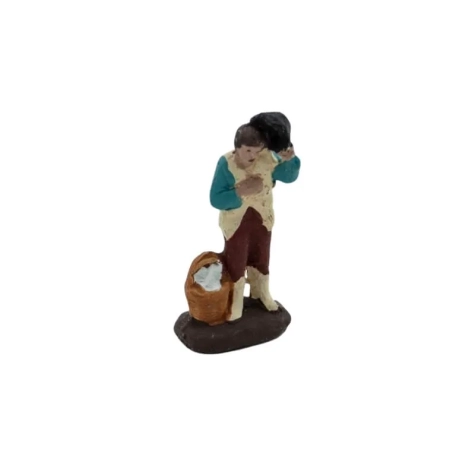 Contadino in terracotta 2 cm