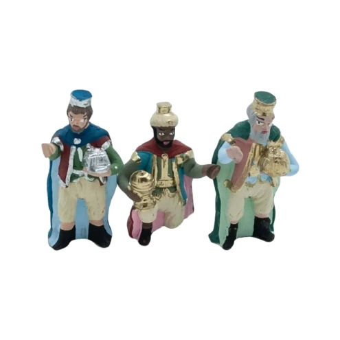 Re Magi in terracotta 4 cm