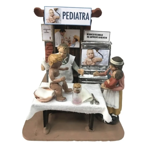 Studio Pediatra Uomo in movimento 10 cm