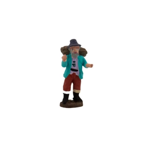Boscaiolo in terracotta 4 cm