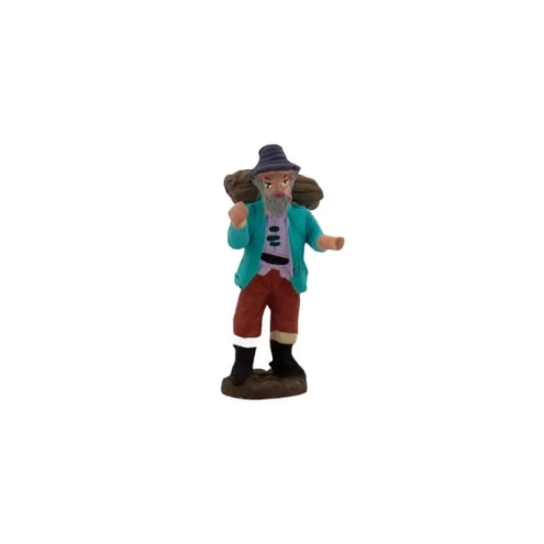 Boscaiolo in terracotta 4 cm