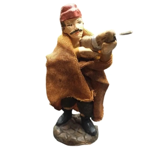 Cacciatore vestito in stoffa 7 cm