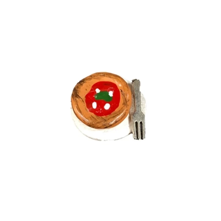 Piatto con pizza per pastori da 7 a 10 cm