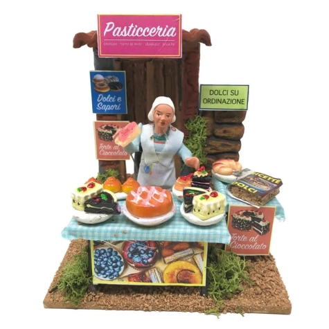 Pasticciera in movimento 10 cm