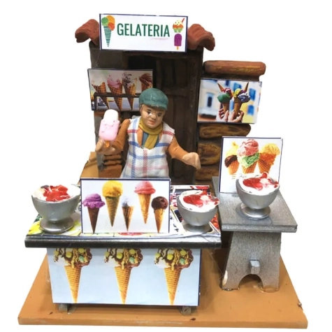 Gelataio in movimento 7 cm