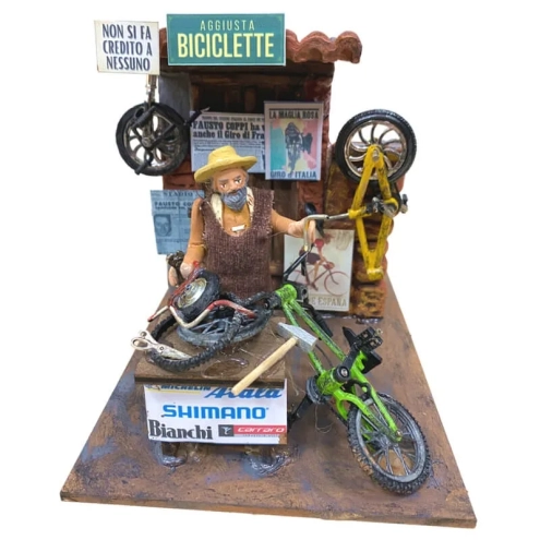 Aggiusta biciclette in movimento 10 cm