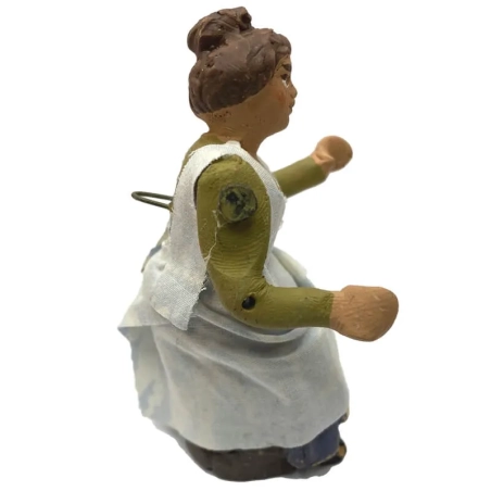 Donna seduta 10 cm con braccio  e busto in movimento