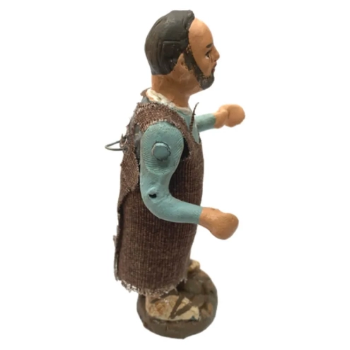 Uomo 10 cm con braccio  e busto in movimento