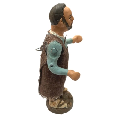 Uomo 10 cm con braccio  e busto in movimento