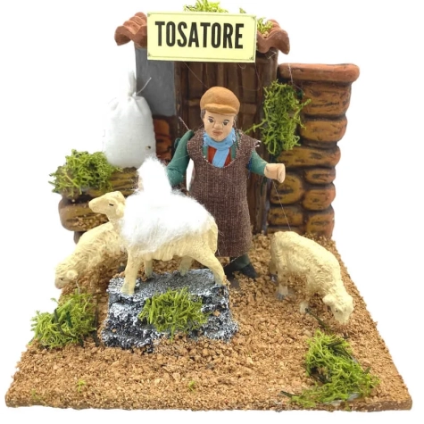 Tosatore in movimento 7 cm