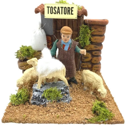 Tosatore in movimento 7 cm