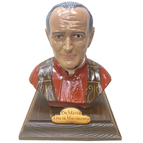 Busto Totò in terracotta 20 cm