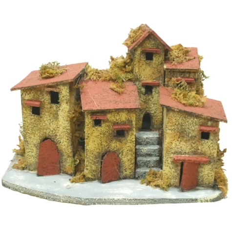 Paesaggio per presepe in sughero 16 cm