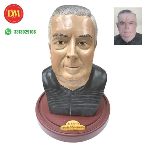 Busto personalizzato con il tuo volto da 20 cm