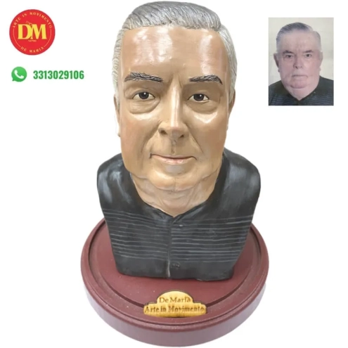 Busto personalizzato con il tuo volto da 30 cm