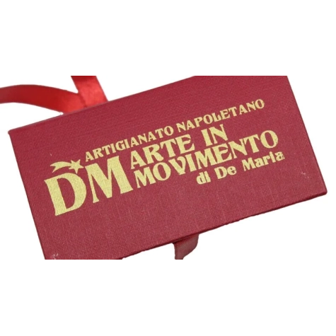 Corno luxury in terracotta 15 cm con scatola regalo 2