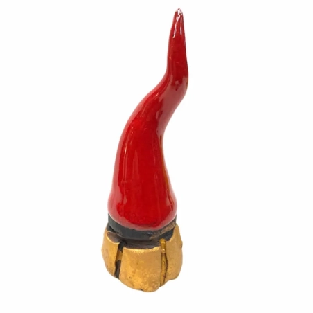 Corno borbone in ceramica da tavolo 9-10 cm