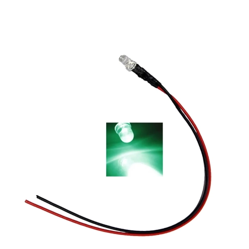 Luce LED verde 9-12 v