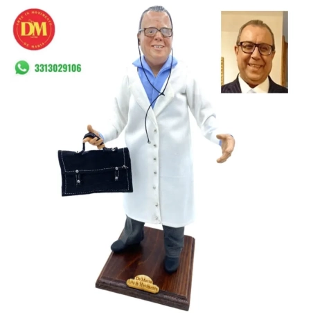 Statuina con il tuo volto da 30 cm