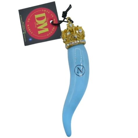 Corno luxury nero ceramica in scatola regalo 10 cm 2