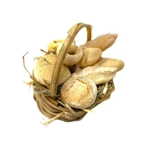 Cestino con pane per pastori da 10 a 12 cm