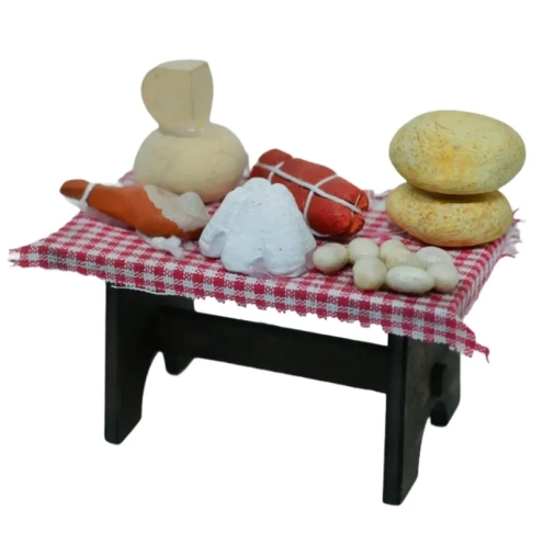 Banchetto con salumi per pastori da 7 a 10 cm