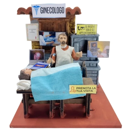 Ginecologo in movimento 10 cm