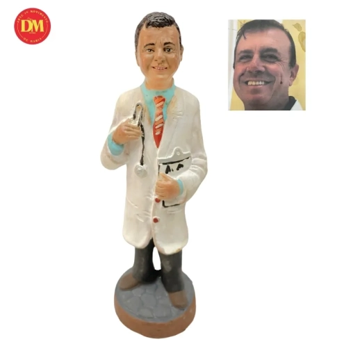 Statuina con il tuo volto da 15 cm