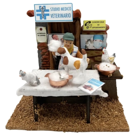 Veterinario in movimento 7 cm