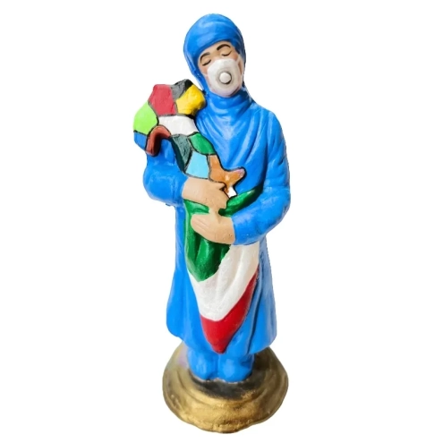 Statuetta Infermiera Coronavirus 18 cm