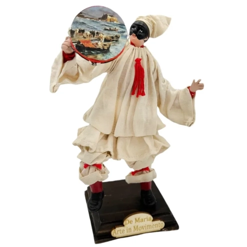 Pulcinella stile 700 con tamburello 15 cm