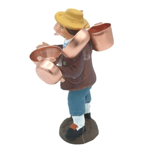 Ramaio venditore in terracotta 10 cm