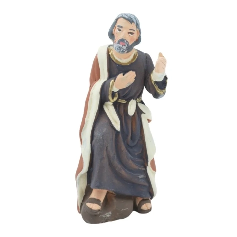 San Giuseppe in terracotta 10 cm