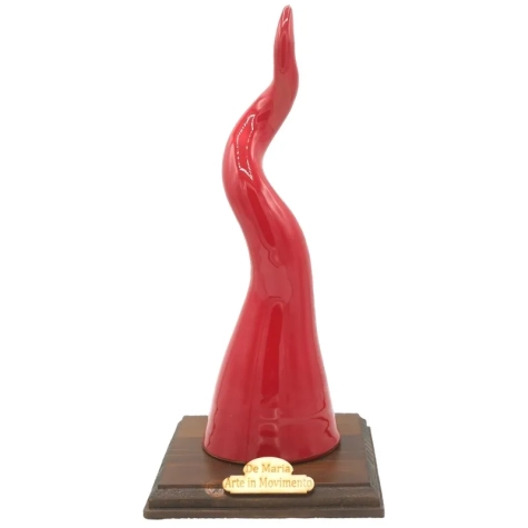 Corno napoletano in ceramica da tavolo 30 cm