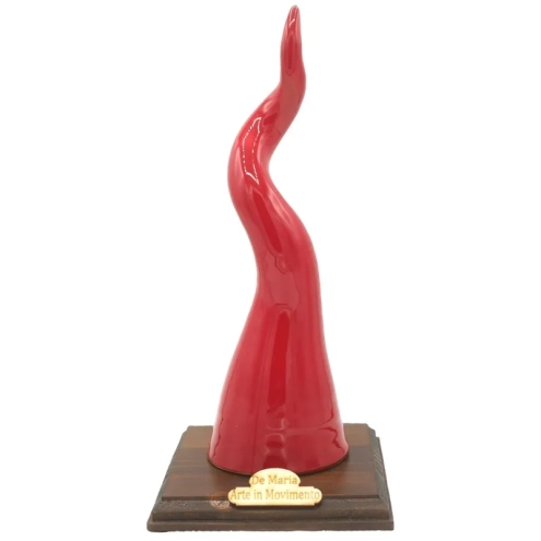 Corno napoletano in ceramica da tavolo 30 cm