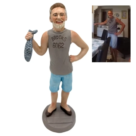 Statuina con il tuo volto da 20 cm
