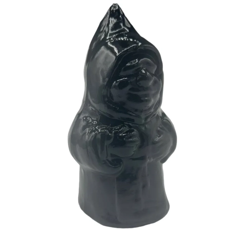Statuina O' Munaciello nero stilizzato 10 cm