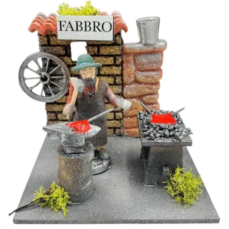 Fabbro in movimento 7 cm