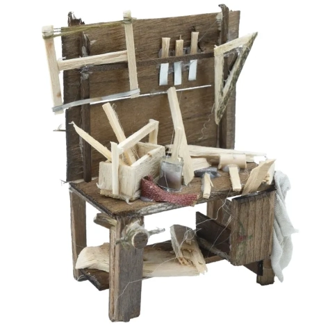 Banchetto del falegname per pastori da 10 cm 2