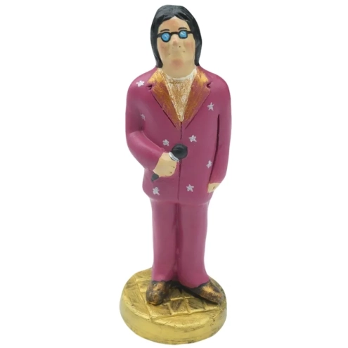 Statuetta Renato Zero in terracotta 17 cm