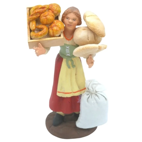 Panettiera di campagna in terracotta 12 cm 2