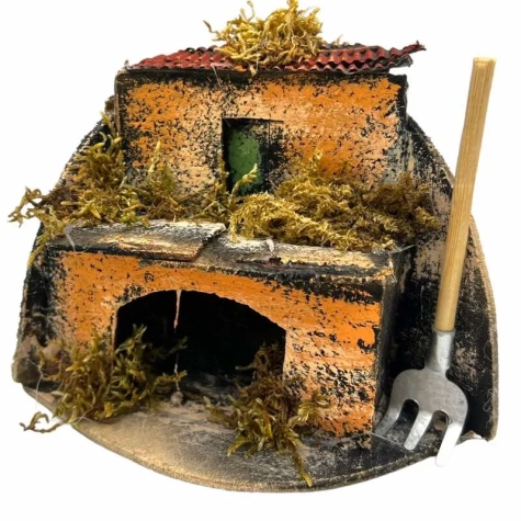 Casa rudere di montagna in sughero 10 cm