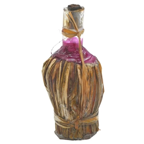 Fiasco di vino per statuine da 30 a 40 cm