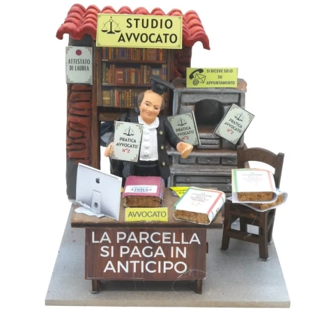 Studio Avvocato Uomo in movimento 10 cm