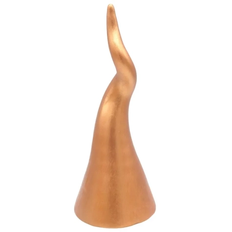 Corno in ceramica da tavolo rame 15 o 20 cm 2