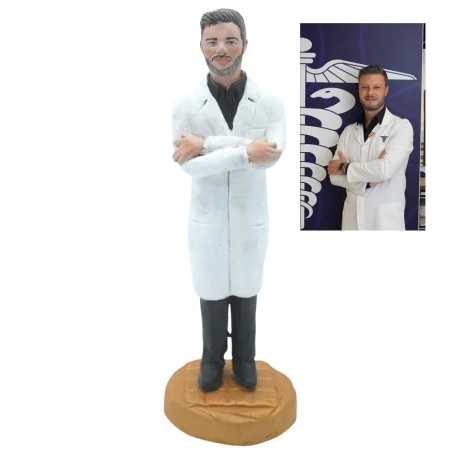 Statuina con il tuo volto da 15 cm