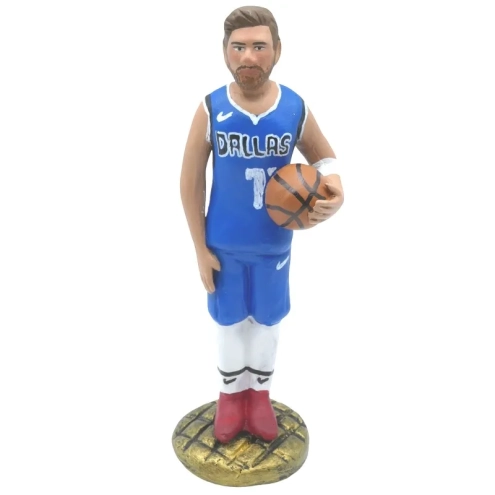 Statuetta Luka Dončić in terracotta 17 cm